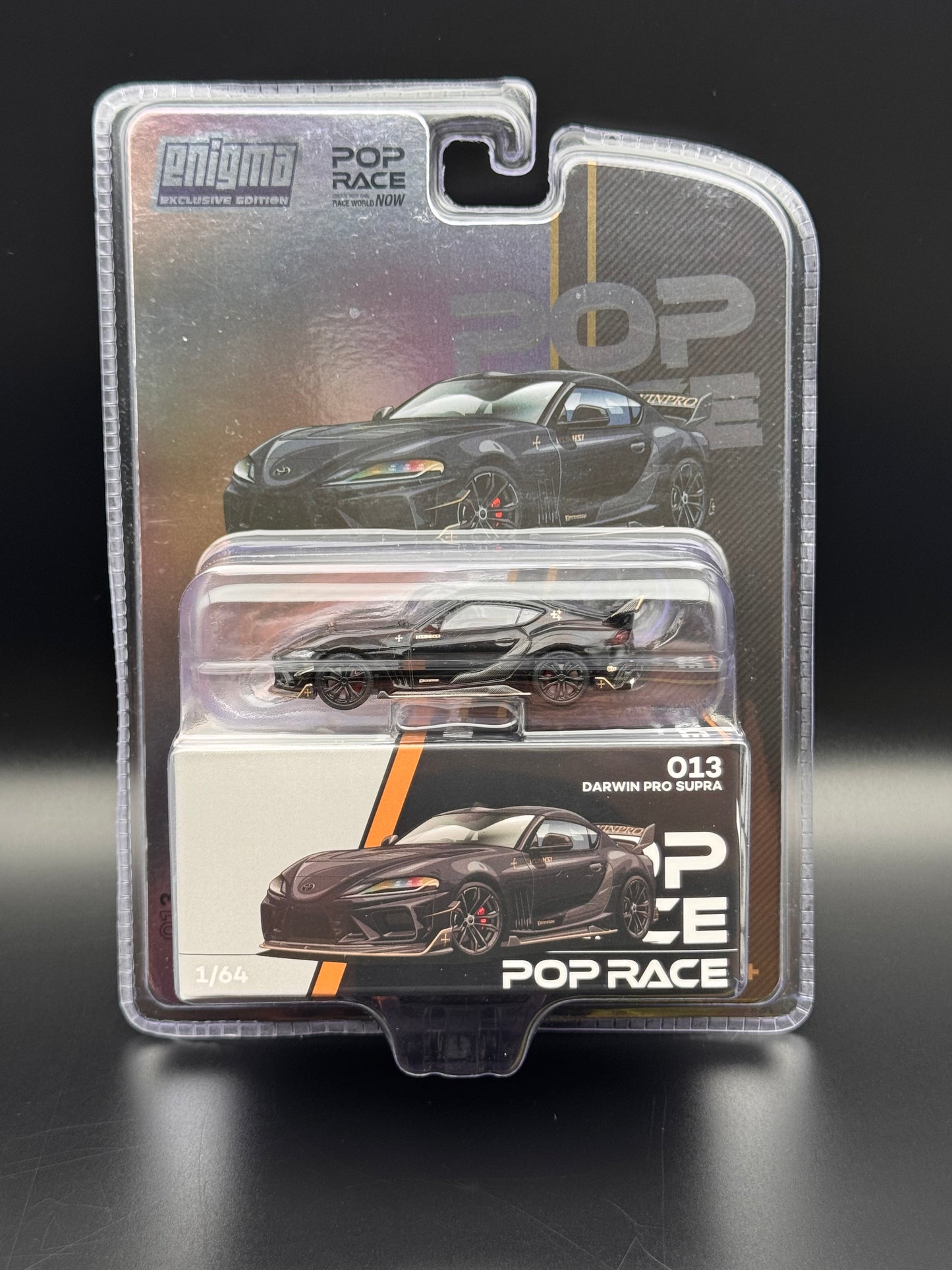 Toyota Supra Darwin Pro “Enigma Exclusive” 1:64 - Pop Race