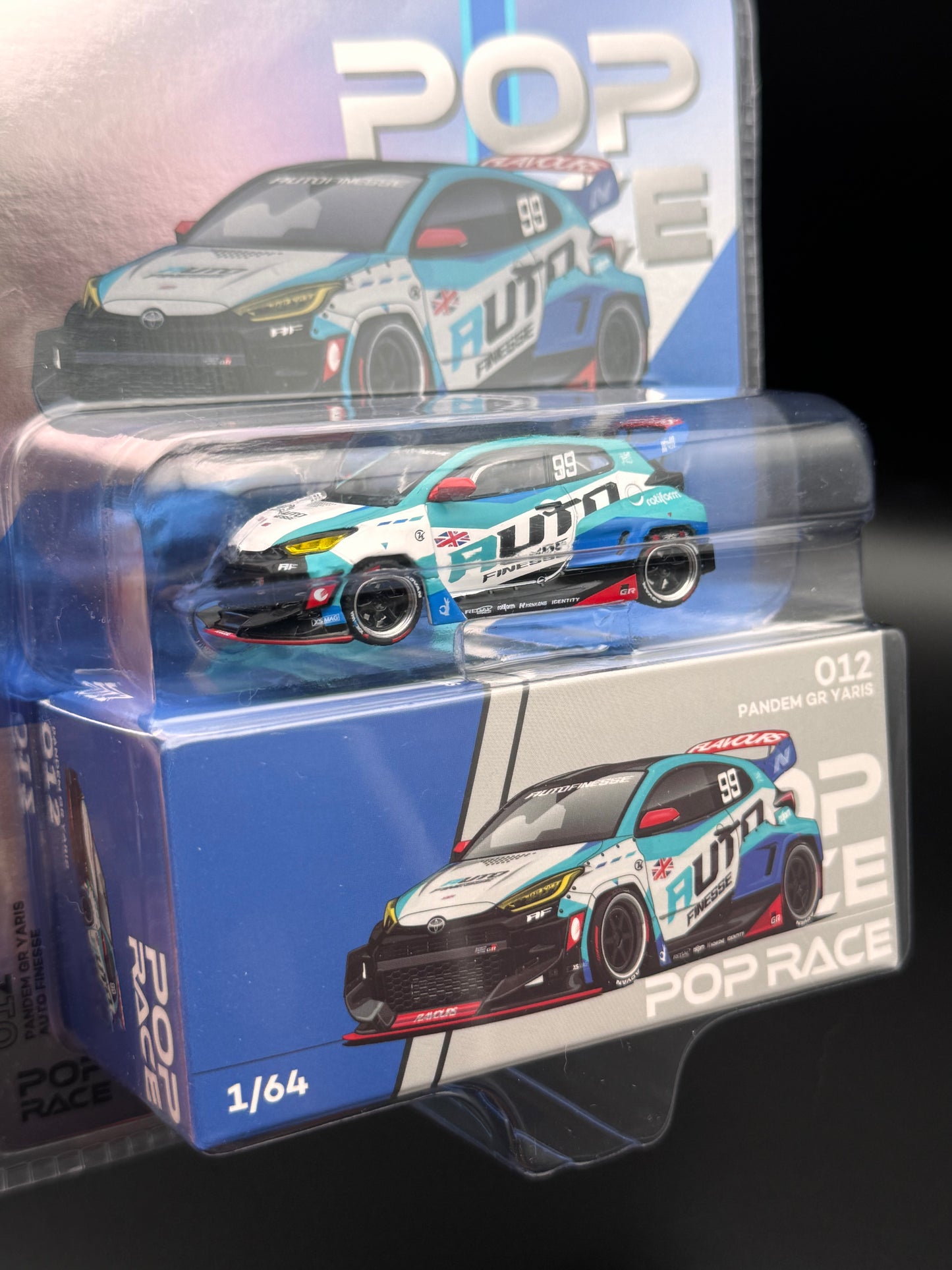 Toyota GR Yaris Pandem “Auto Finesse” #99 - Pop Race | 1:64