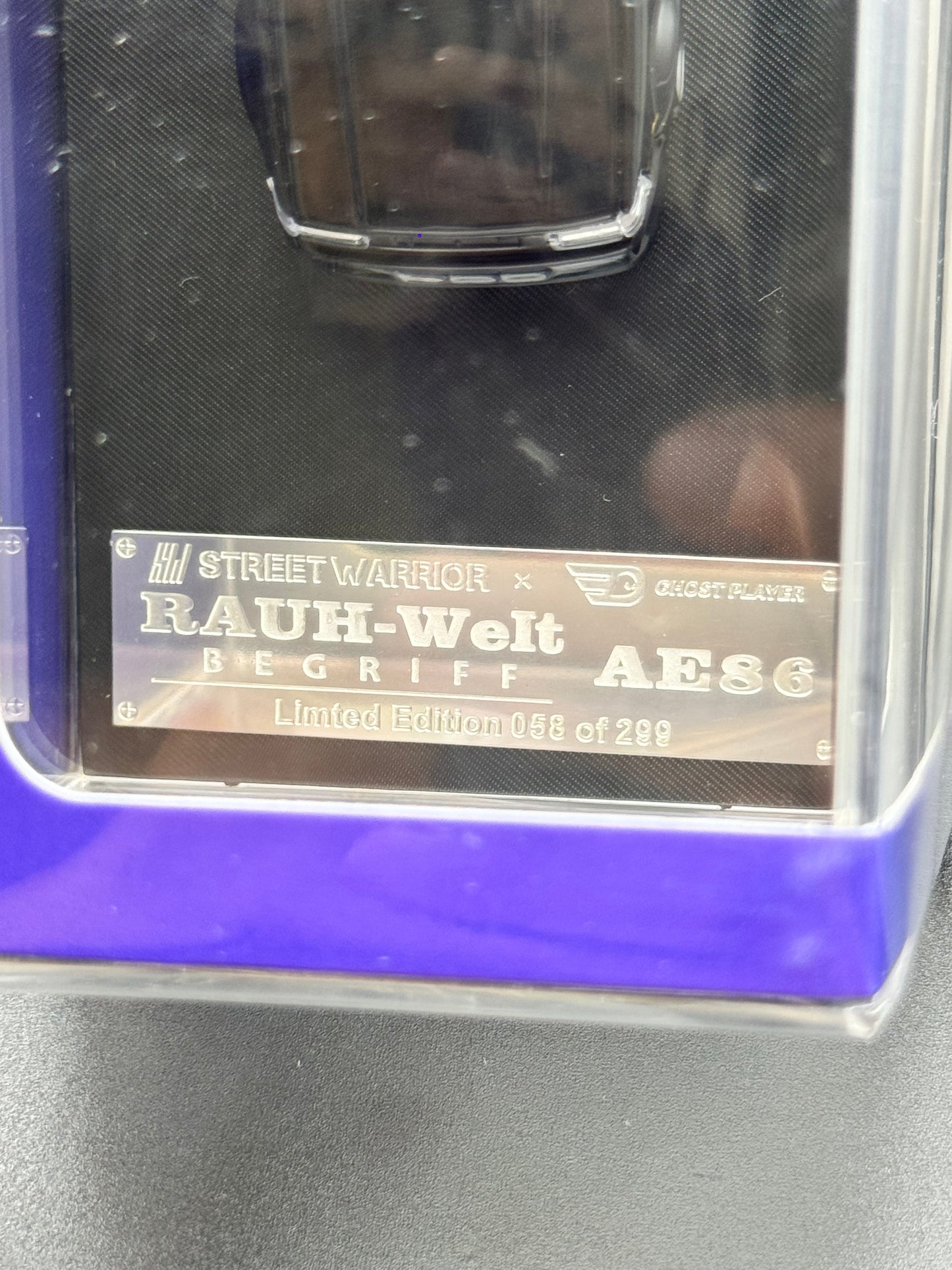 Toyota AE86 RAUH-Welt Begriff – Street Warrior x Ghost Player | 1:64 Low number