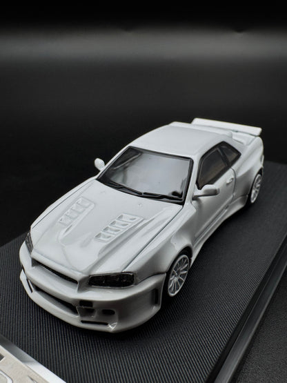 Nissan GT-R r34 Smilodon Time Micro 1/64
