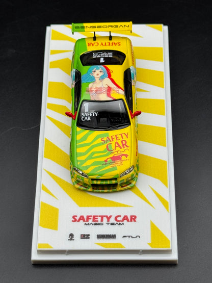 Nissan Skyline Safety Car Senseorgan × Magic Team | 1:64 Diorama Anime Design