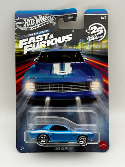 Fast & Furious Silver Series – Dream Lineup 25th Anniversary – Set Complet 5/5 – Hot Wheels | 1:64 SVRdiecast