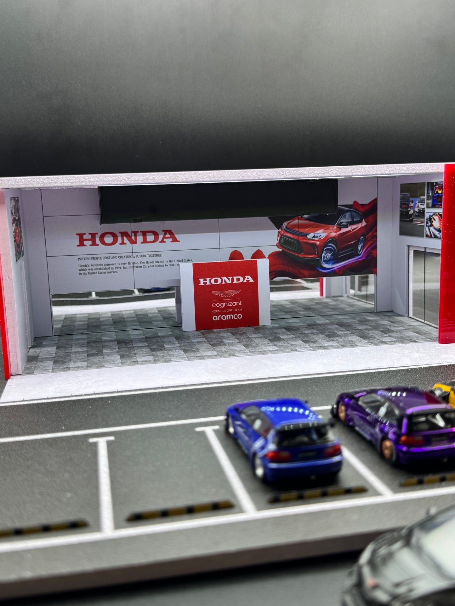 Diorama Honda Sundaram Concessionnaire – Display | 1:64