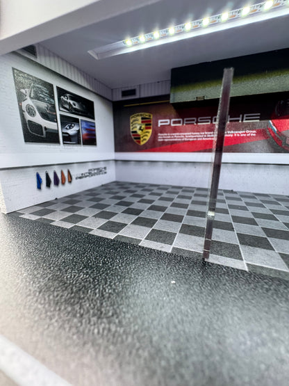 Diorama Porsche Concessionnaire – Display | 1:64