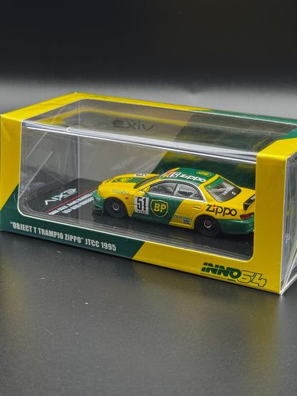 Toyota Carina E #51 “Object T Trampio Zippo” JTCC 1995 Inno64 1:64 SVRdiecast
