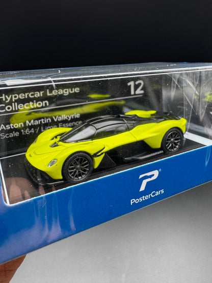 Aston Martin Valkyrie – Lime Essence | PosterCars Hypercar League Collection