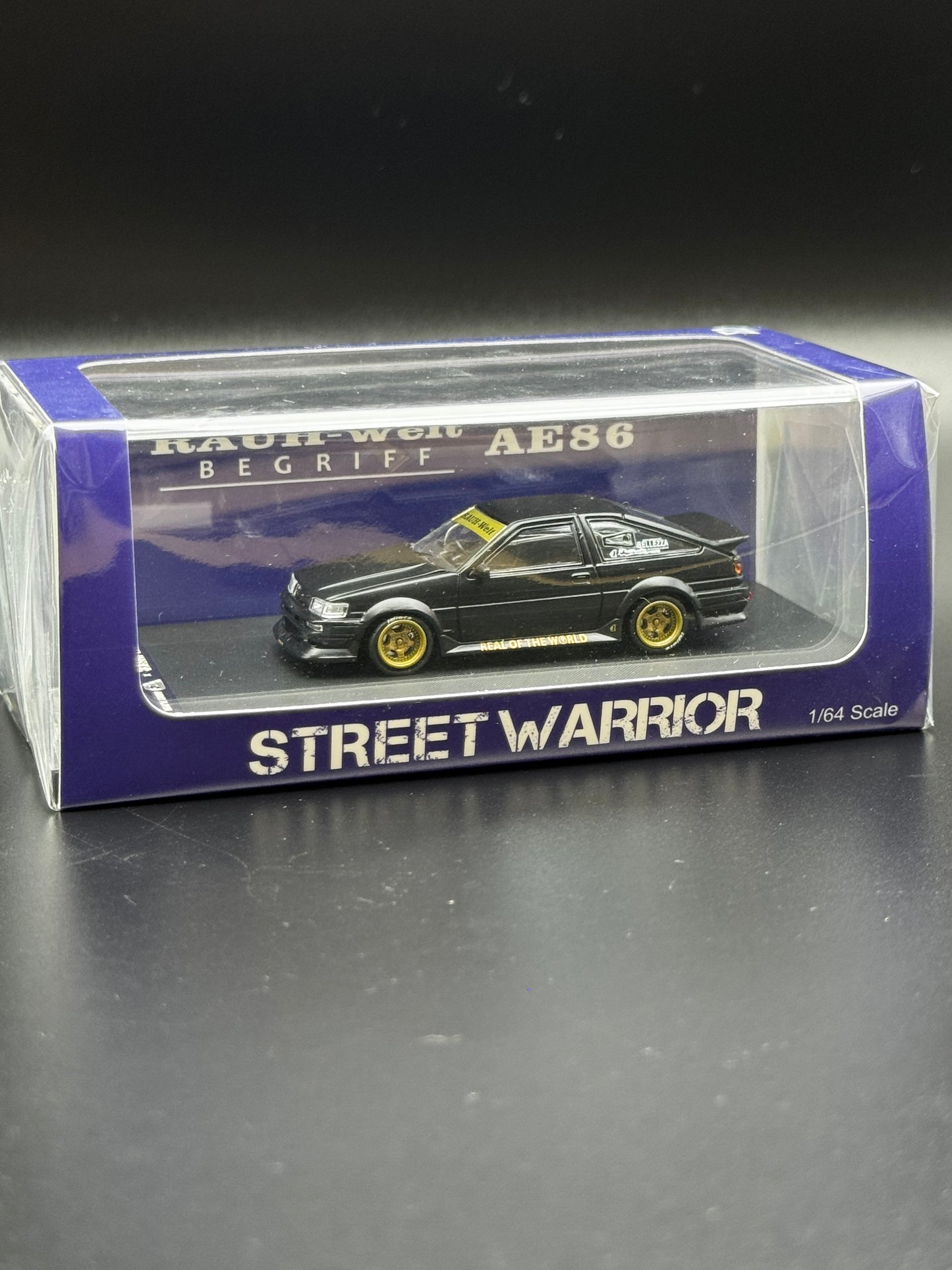 Toyota AE86 Trueno RWB “Begriff” – Street Warrior × Ghost Player | 1:64