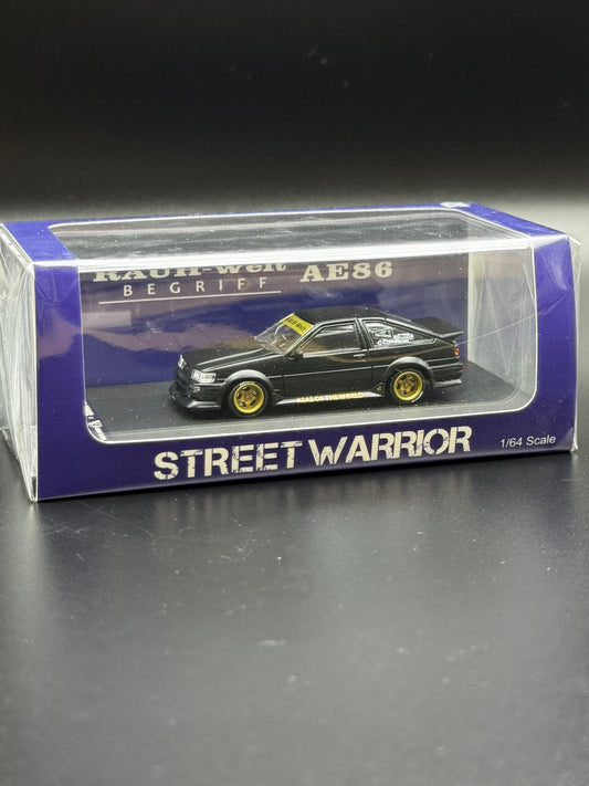 Toyota AE86 Trueno RWB “Begriff” – Street Warrior × Ghost Player | 1:64