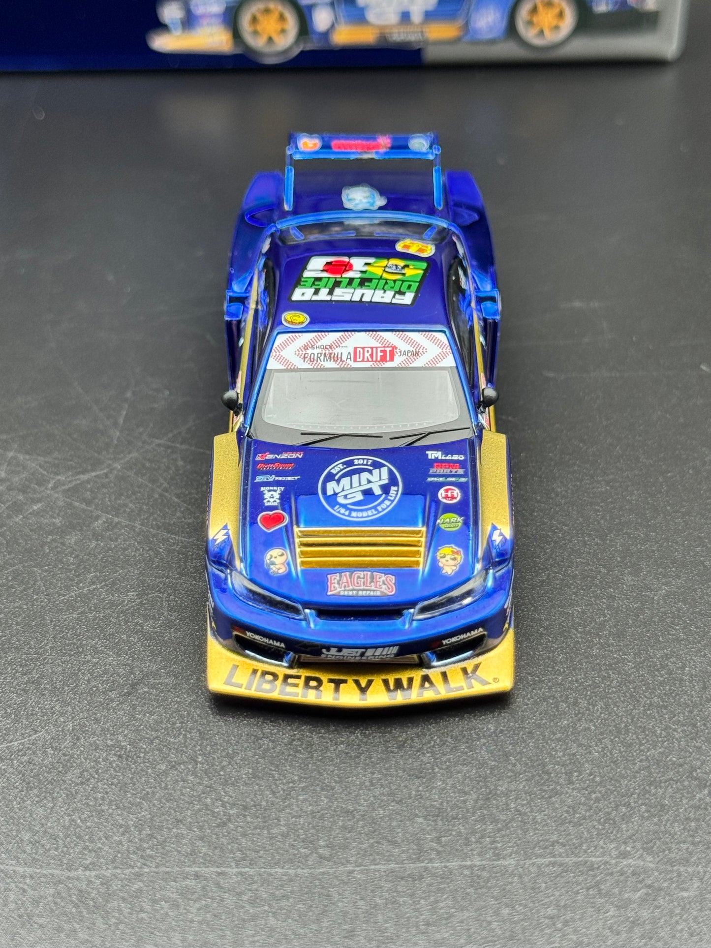 Nissan Silvia S15 #555 LB-Super Silhouette | 1:64