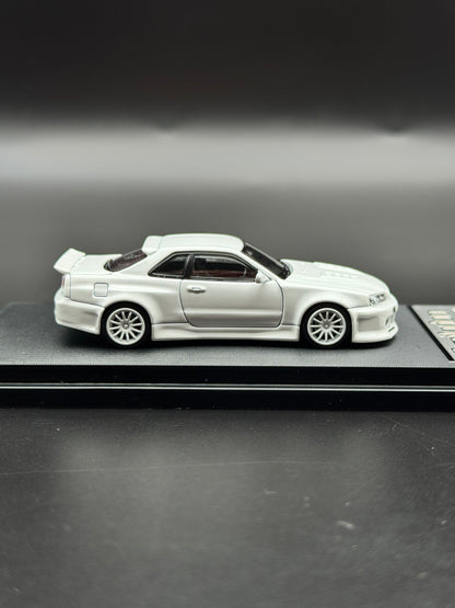 Nissan GT-R r34 Smilodon Time Micro 1/64