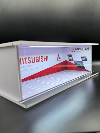 Diorama Mitsubishi Showroom – Display | 1:64