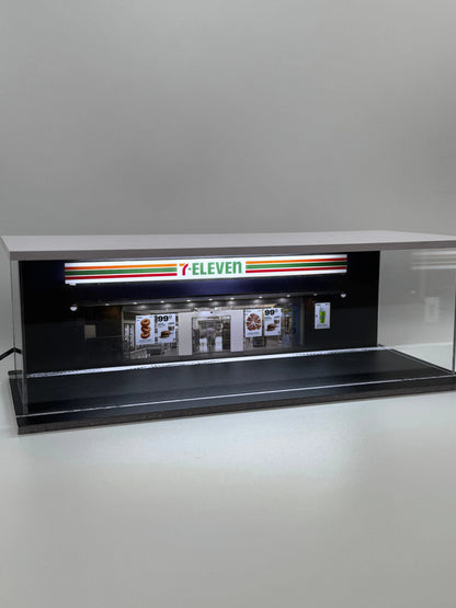 Diorama 7 Eleven 1/64 eclairé SVRdiecast
