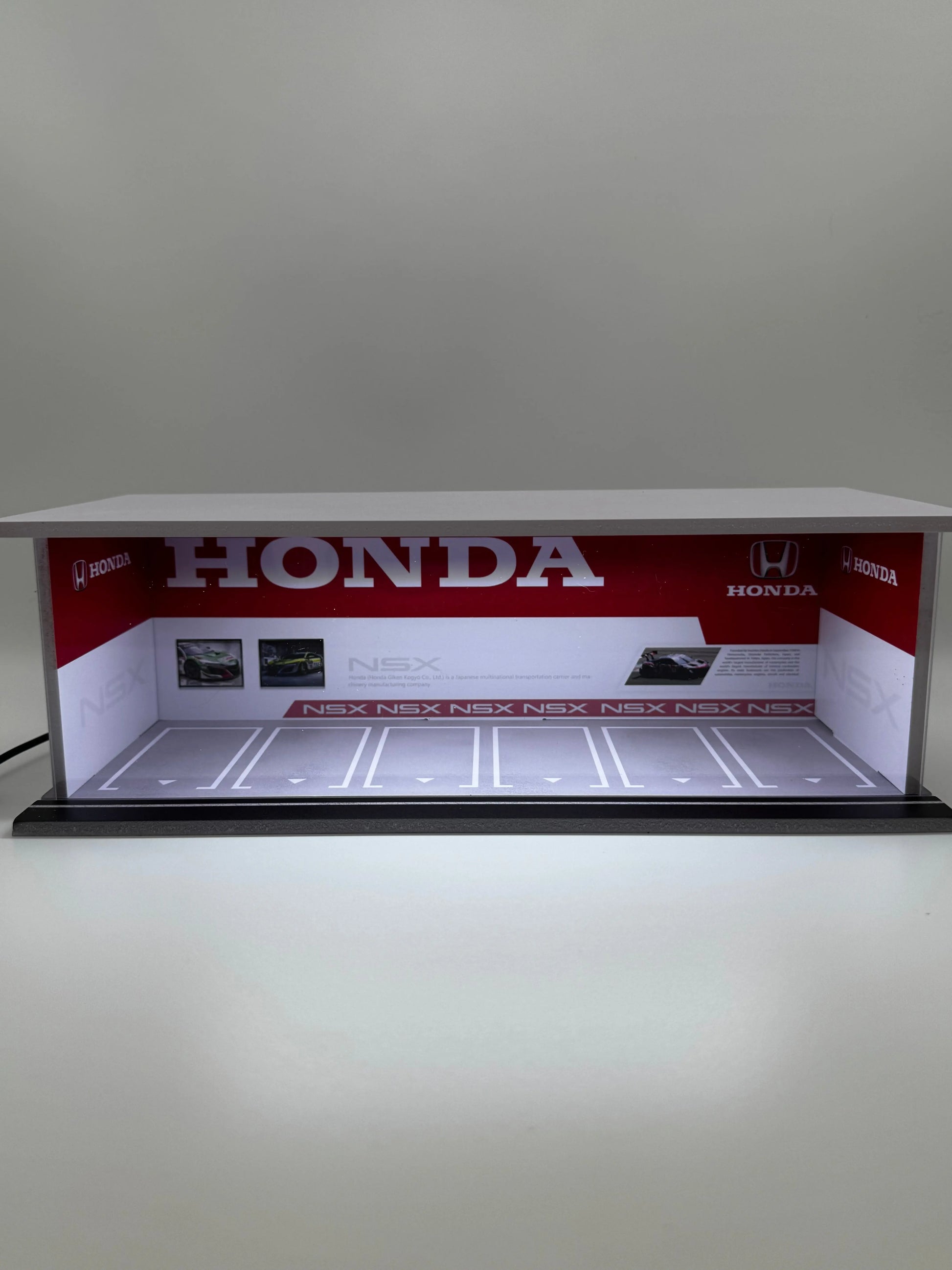 Diorama Honda 1/64 éclairé SVRdiecast