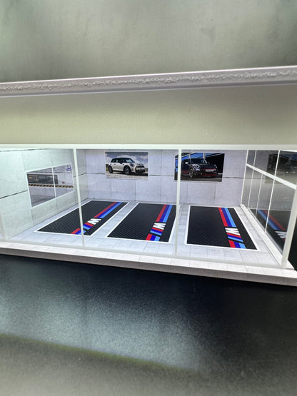 Diorama Garage BMW Performance – Box Service | 1:64