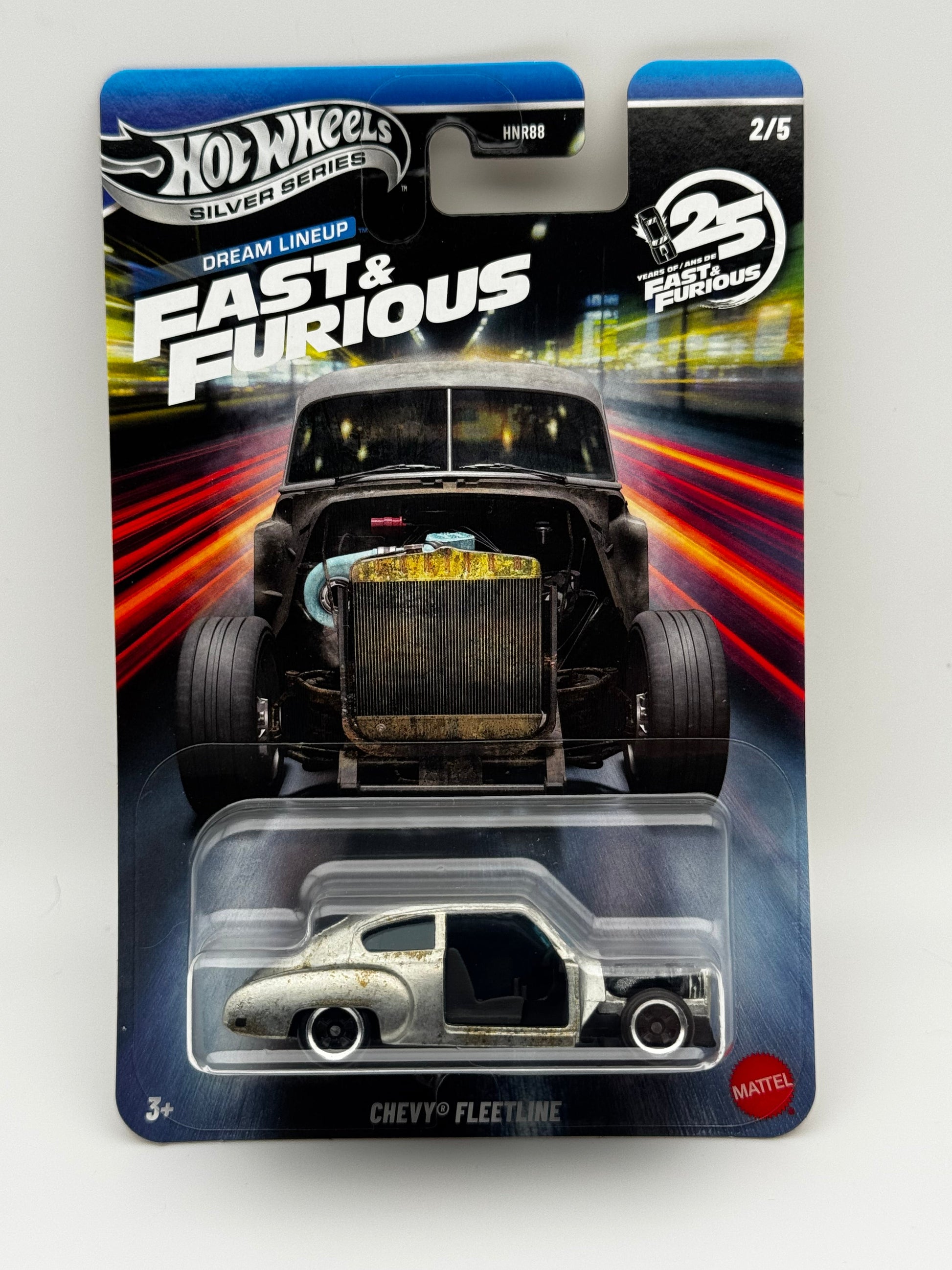 Fast & Furious Silver Series – Dream Lineup 25th Anniversary – Set Complet 5/5 – Hot Wheels | 1:64 SVRdiecast