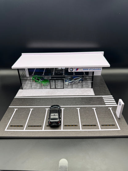 Diorama Concession BMW of Columbia – Showroom | 1:64
