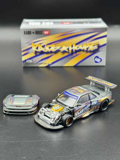 Nissan Silvia S13 R Kaido Drift V1 – Kaido House x Mini GT | 1:64