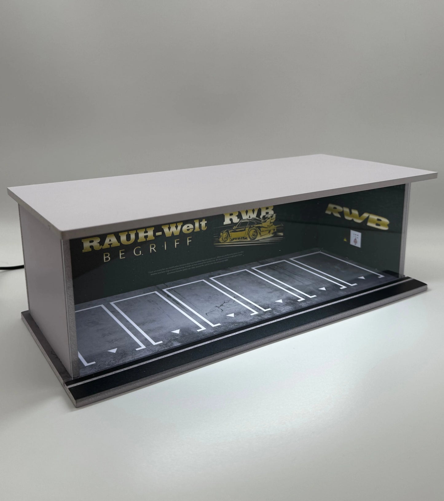 Diorama RWB 1/64 éclairé SVRdiecast