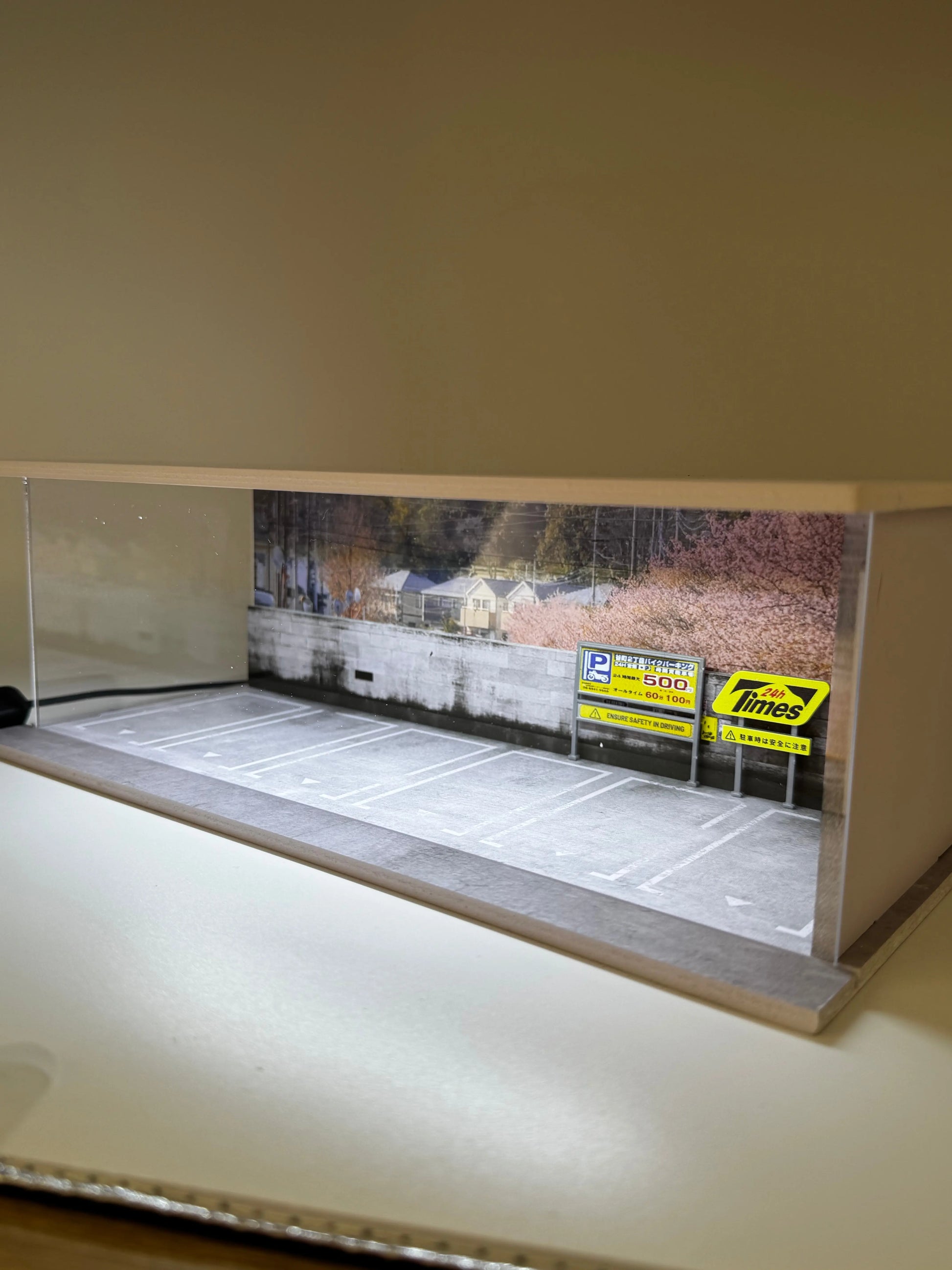 Diorama parking 1/64 SVRdiecast