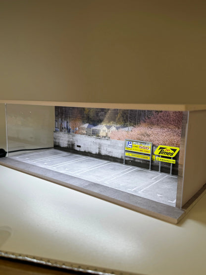 Diorama parking 1/64 SVRdiecast