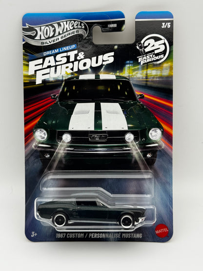 Fast & Furious Silver Series – Dream Lineup 25th Anniversary – Set Complet 5/5 – Hot Wheels | 1:64 SVRdiecast