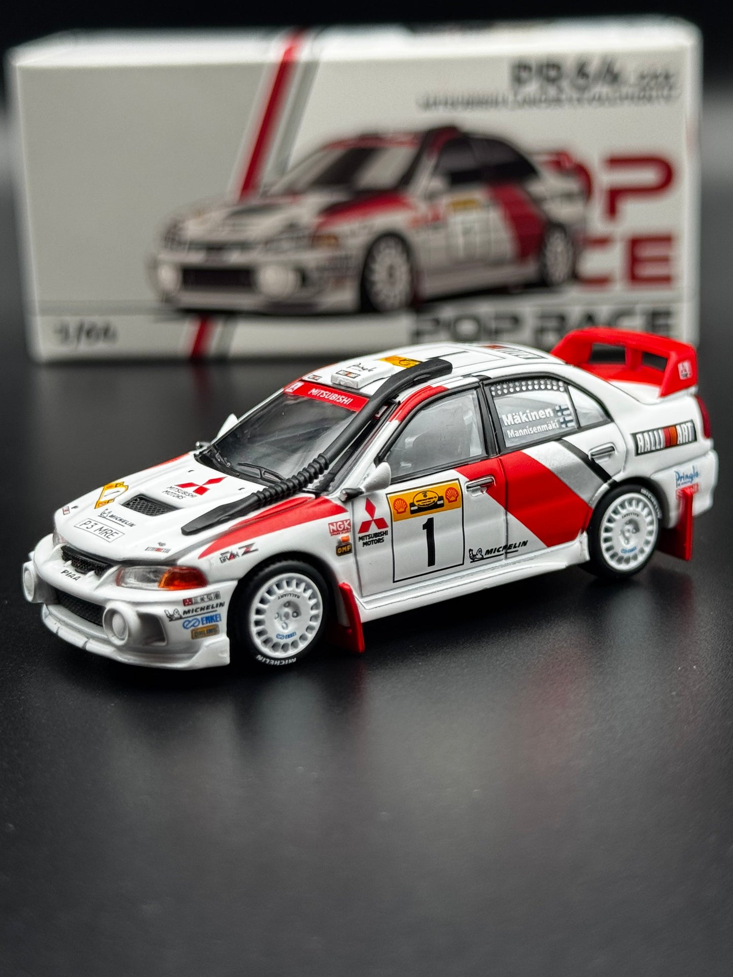 Pop Race 1/64 – Mitsubishi Lancer Evolution VI WRC SVRdiecast