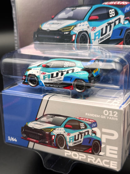 Toyota GR Yaris Pandem “Auto Finesse” #99 - Pop Race | 1:64