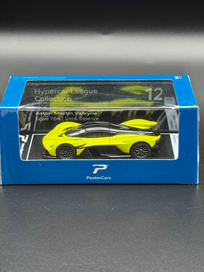 Aston Martin Valkyrie – Lime Essence | PosterCars Hypercar League Collection