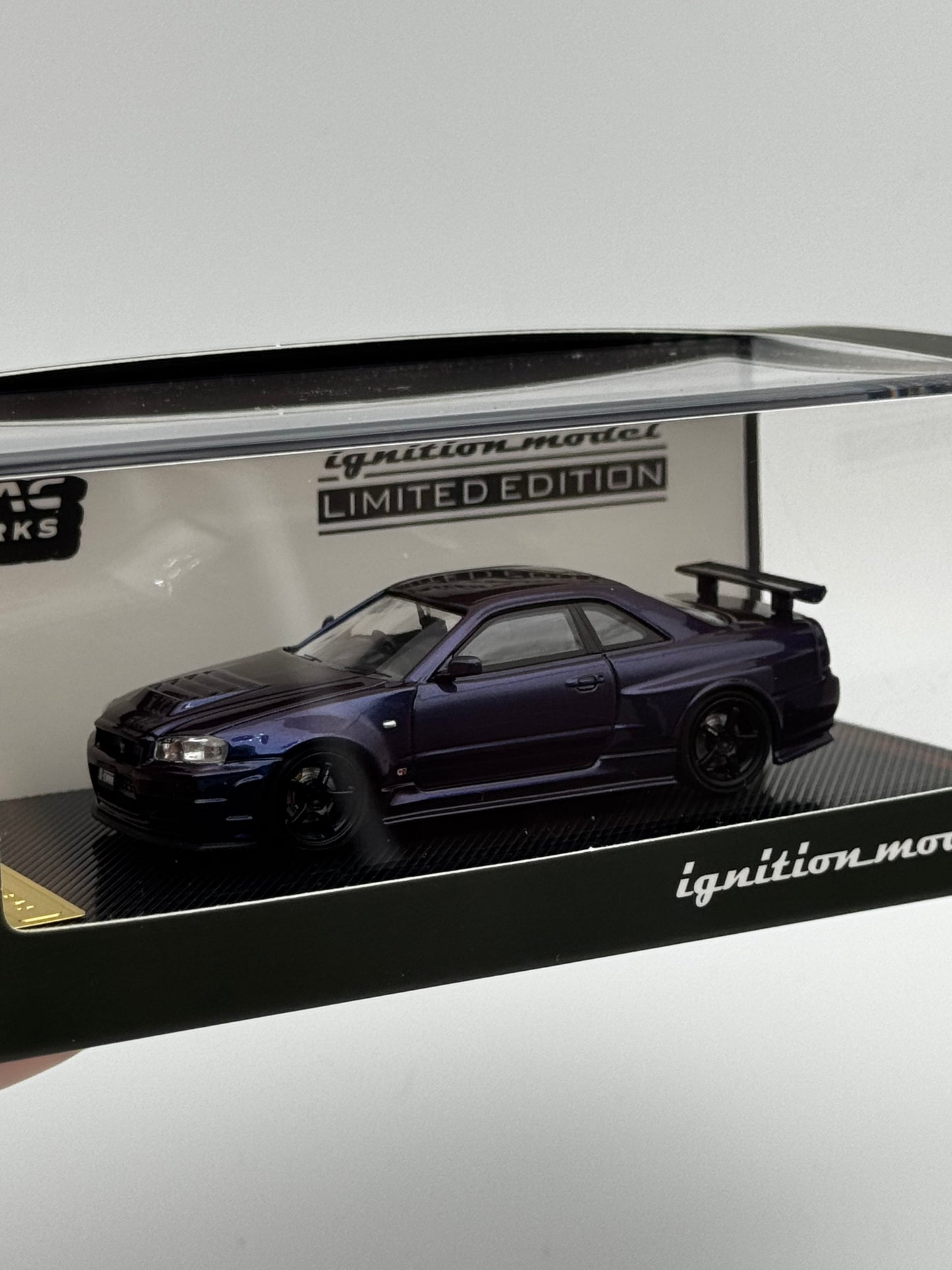 Nismo R34 GT-R Z-Tune “Midnight Purple III” – Ignition Model × Tarmac Works | 1:64 SVRdiecast