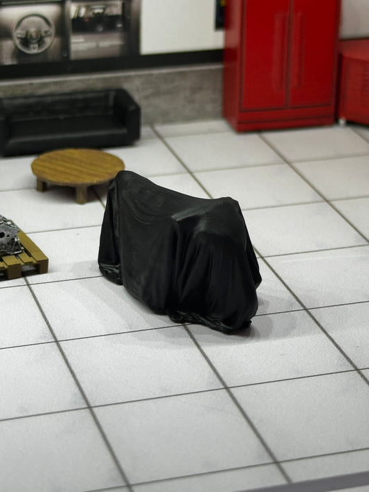 Moto sous house pour diorama 1/64 SVRdiecast