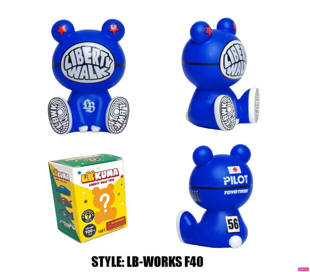 LB Kuma Version 2 100% - Blind Box Style 4 pièces (AD-LBKuma07)