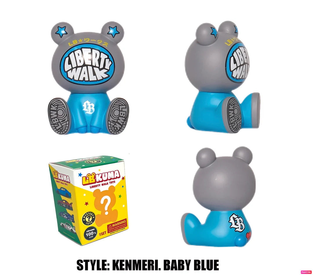 LB Kuma Version 2 100% - Blind Box Style 4 pièces (AD-LBKuma07)