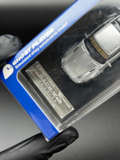 Porsche RWB 993 “Rauh-Welt Begriff” Argent – Street Warrior × Ghost Player | 1:64