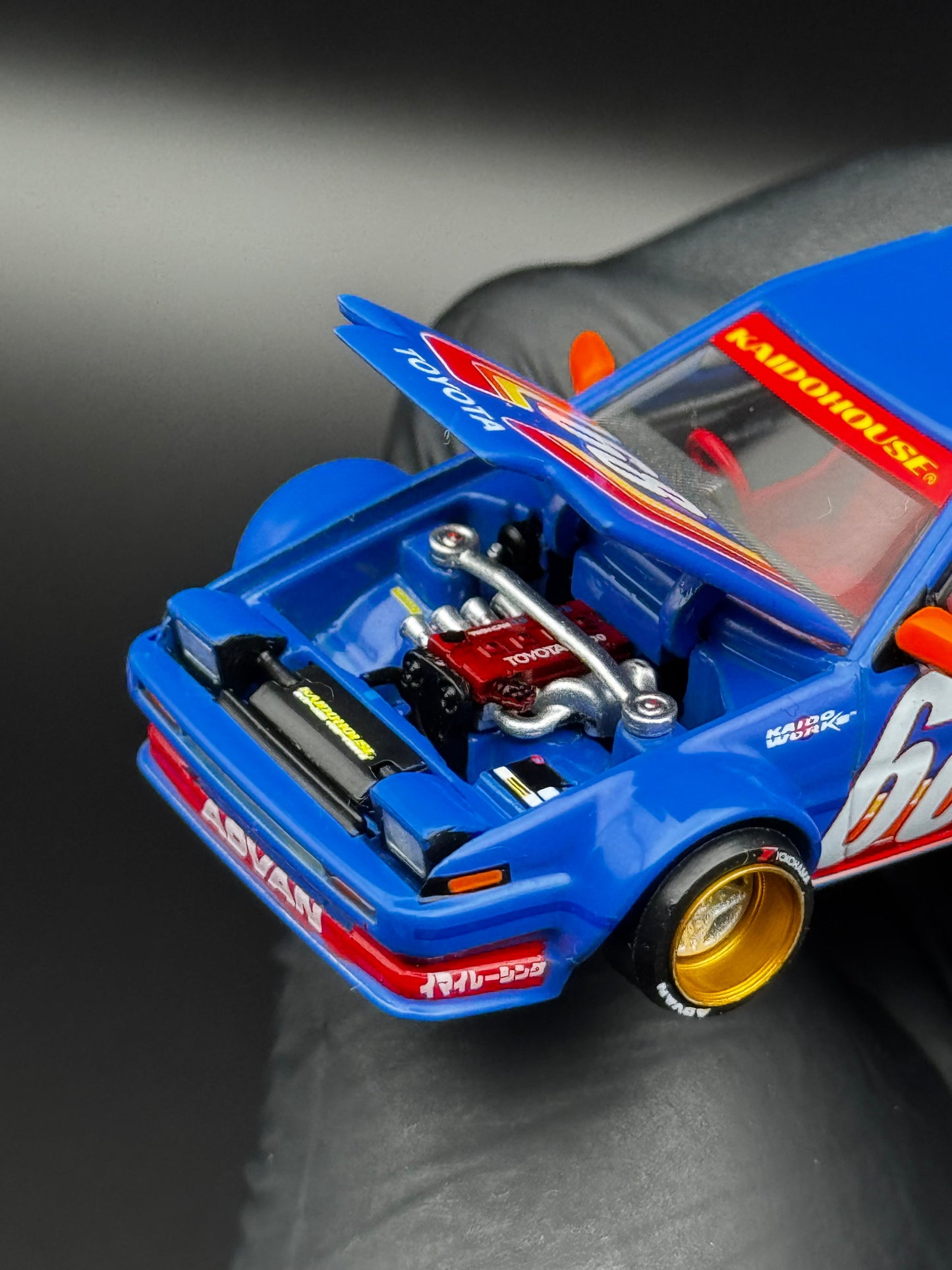 Toyota AE86 Sprinter Trueno Kaido House × Mini GT Kaido Racing V1 SVRdiecast