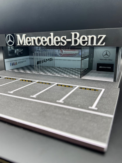 Diorama Showroom / Atelier Mercedes-Benz | 1/64