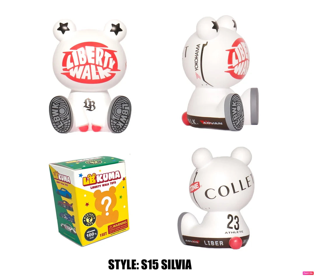 LB Kuma Version 2 100% - Blind Box Style 4 pièces (AD-LBKuma07)