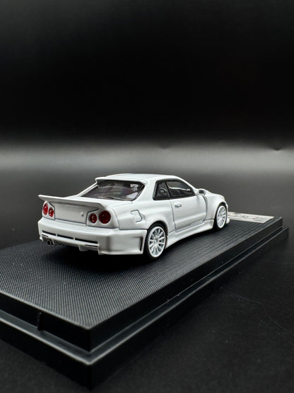 Nissan GT-R r34 Smilodon Time Micro 1/64