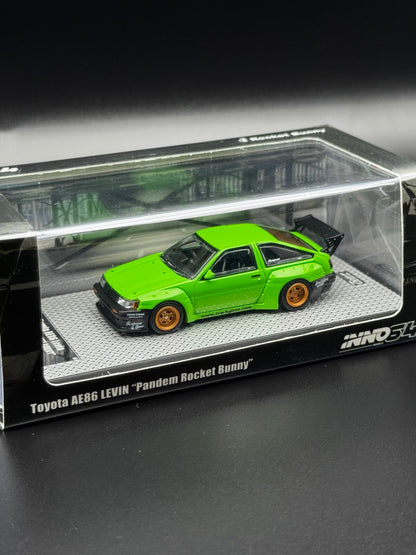 Toyota AE86 Levin “Pandem Rocket Bunny” Vert | Inno64 1:64 SVRdiecast