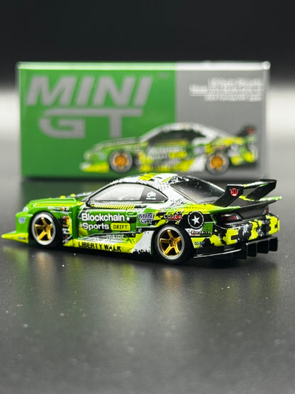 LB Super Silhouette Nissan S15 Silvia #555 V2 – 2024 Formula Drift Japan – Mini GT 1:64 SVRdiecast