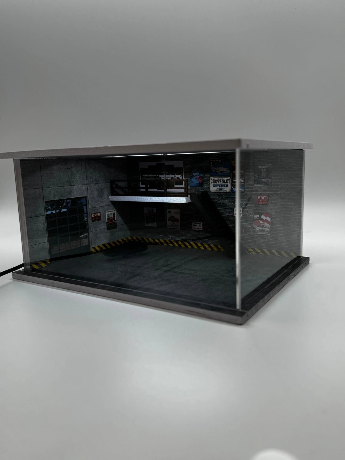 Diorama mini garage 1/64 SVRdiecast