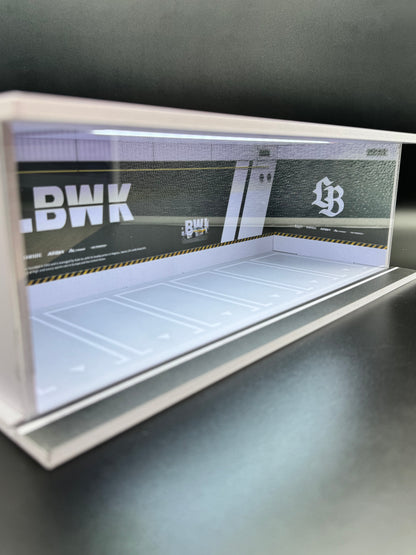 Diorama Vitrine Garage LBWK Liberty Walk – 1:64