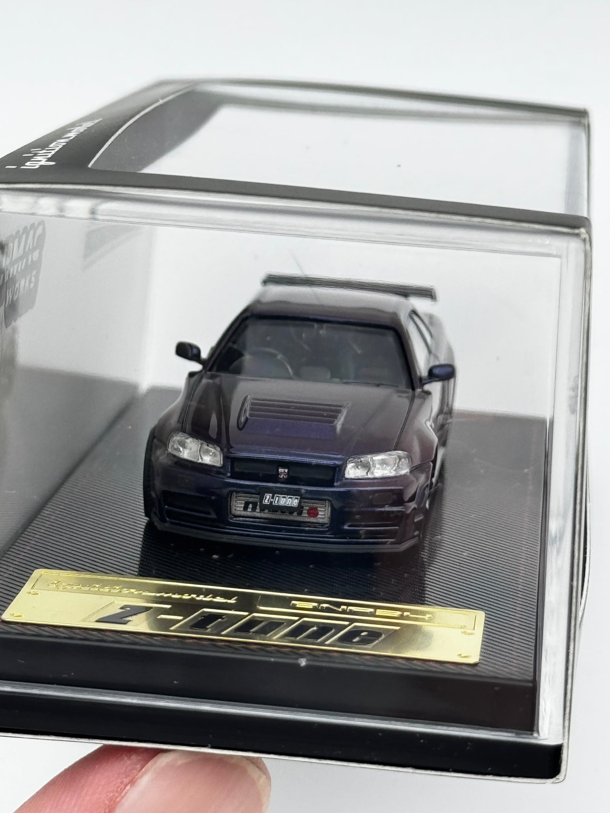 Nismo R34 GT-R Z-Tune “Midnight Purple III” – Ignition Model × Tarmac Works | 1:64 SVRdiecast