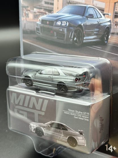 Nissan Skyline GT-R R34 Nismo BNR34 CRS Mini GT | 1:64