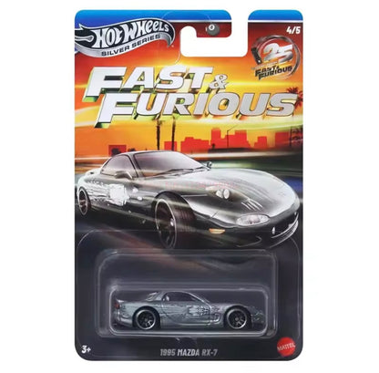 Collection Hot Wheels Fast & Furious Silver Series – 25 ans ZAMAC – 1:64
