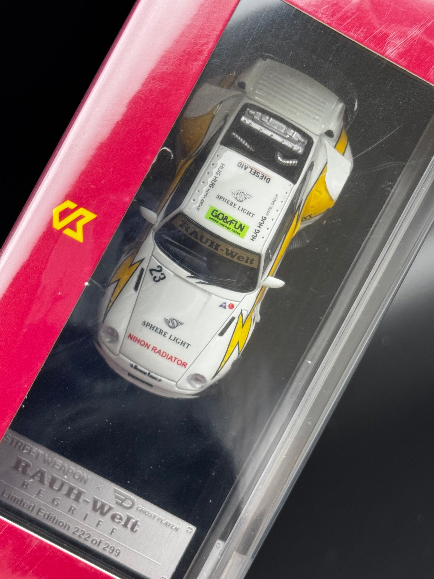 Porsche RWB 993 “Sphere Light #23” – Street Warrior × Ghost Player | 1:64