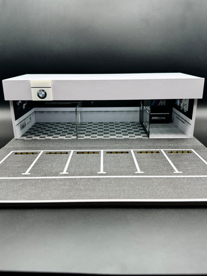 Diorama Concession BMW — 1:64