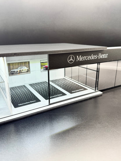 Diorama Garage Mercedes-Benz – Box Service | 1:64