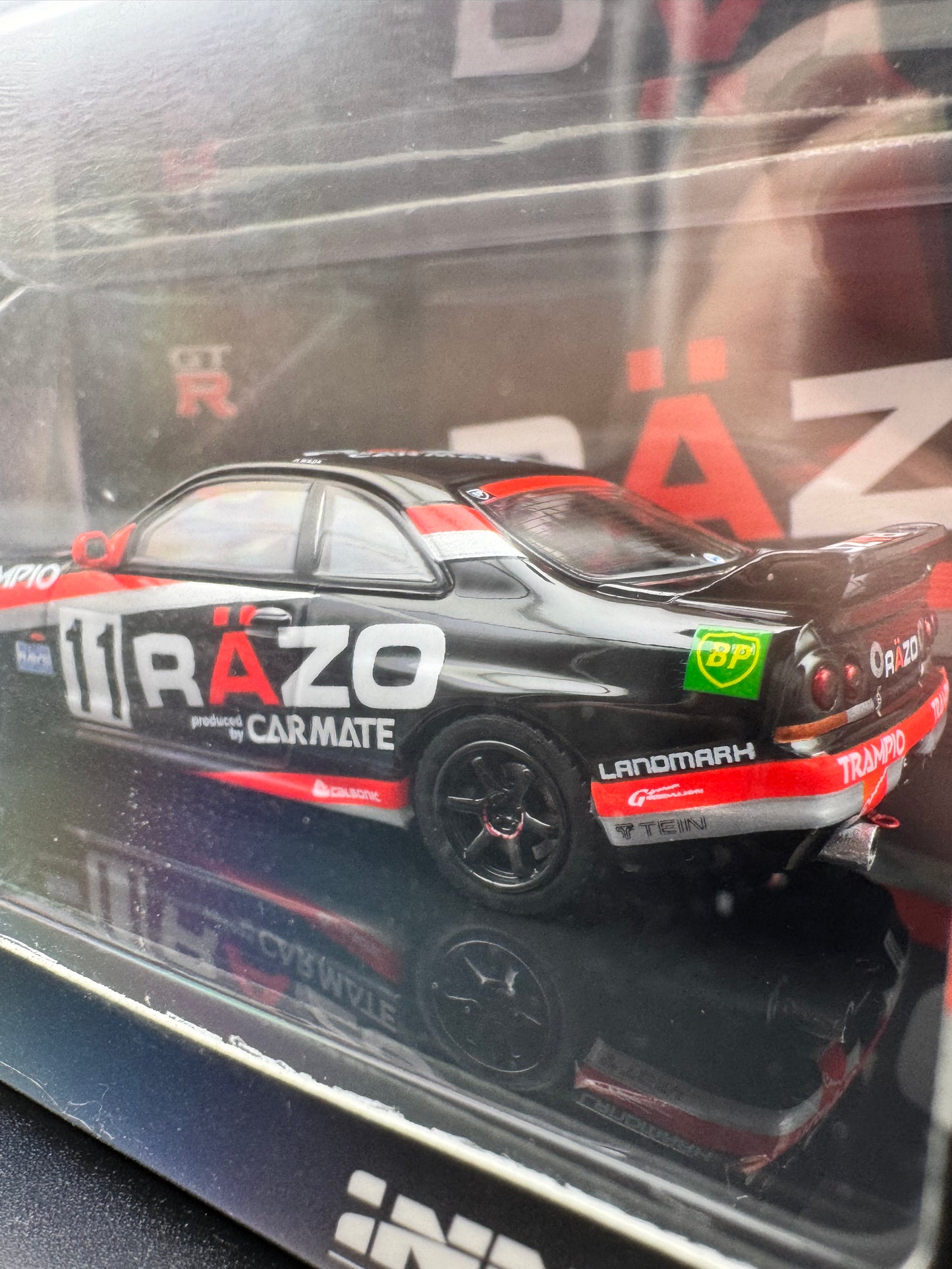 Nissan Skyline GT-R (R33) #11
RÄZO "Trampio" Sendan Highland 1995 Winner | Inno64 1:64