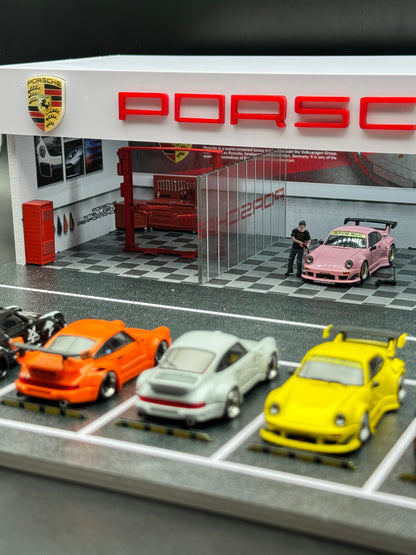 Diorama Porsche Concessionnaire – Display | 1:64