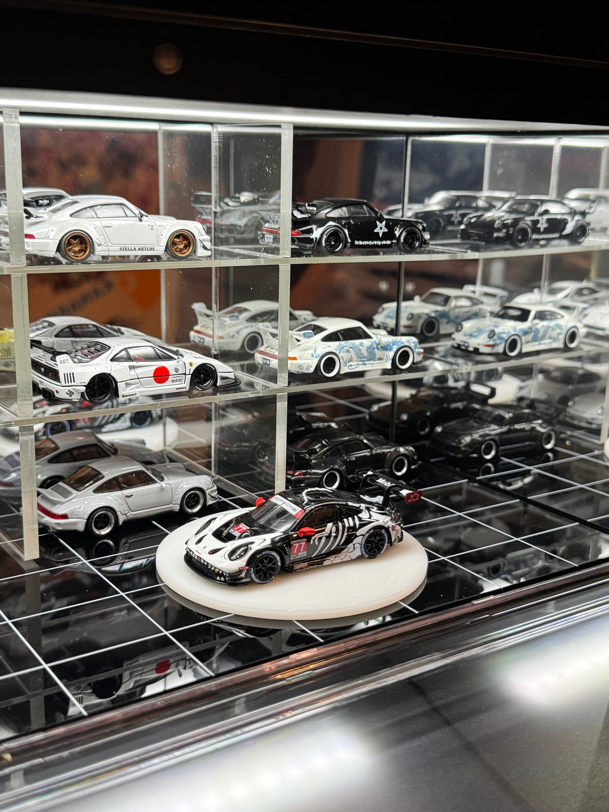 Container Vitrine miniature Acrylique pour Diecast